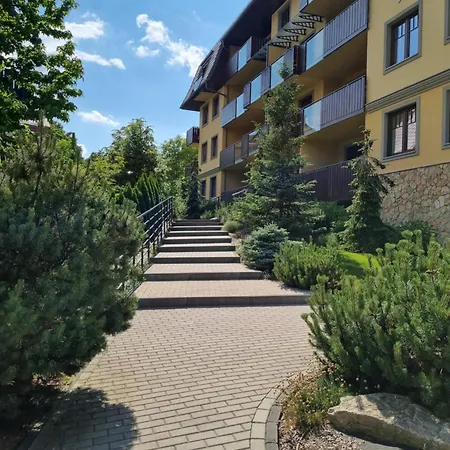 Laguna 6 Lesna Z Tarasem Przy Parku Appartement Polanica-Zdrój