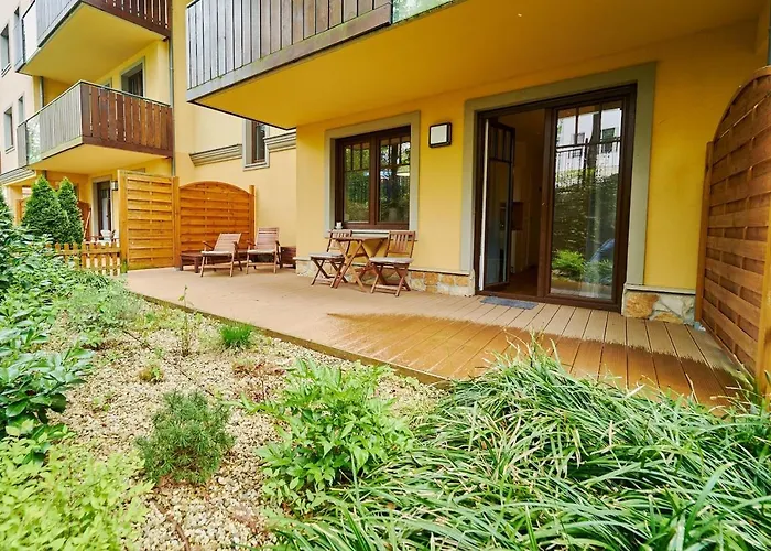 Laguna 6 Lesna Z Tarasem Przy Parku Polanica-Zdrój