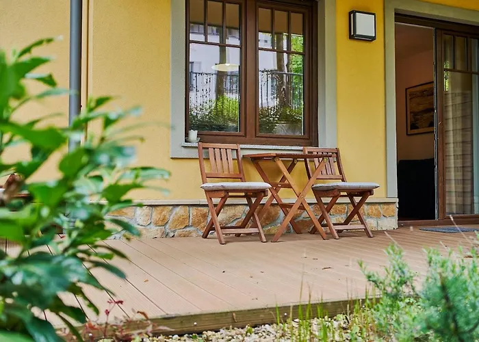 Laguna 6 Lesna Z Tarasem Przy Parku * Polanica-Zdrój