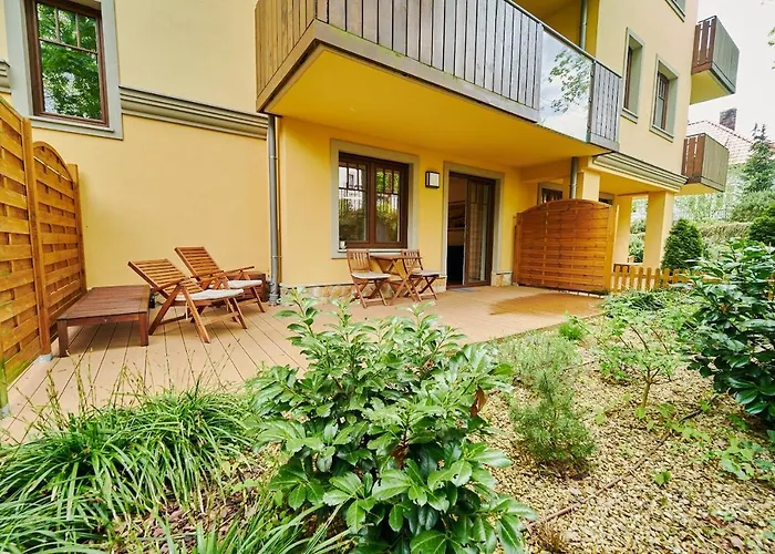 Laguna 6 Lesna Z Tarasem Przy Parku * Polanica-Zdrój